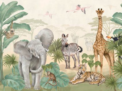 Tapeta na zeď Safari