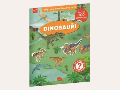 samolepkový sešit dinosauři ELK RA 0601