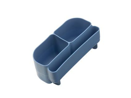 Silikonový bento organizér do středního boxu (Varianta modrý)