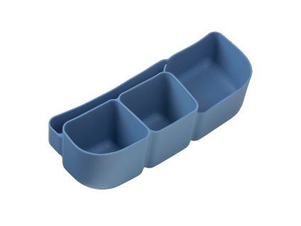 Silikonový bento organizér do velkého boxu (Varianta modrý)