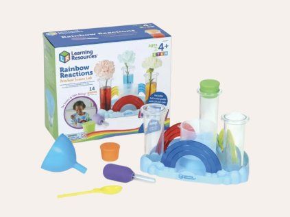 Dětské experimenty - duhová laboratoř