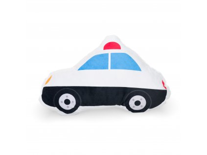Dětský plyšový polštářek - Policejní auto