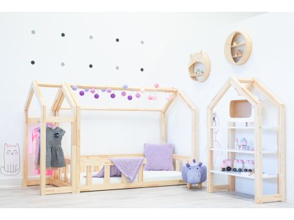 Montessori domečková postel zabrana elisdesign