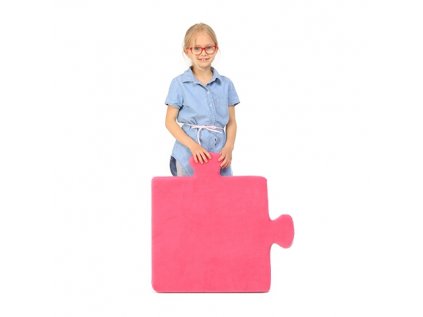 puzzle růžová