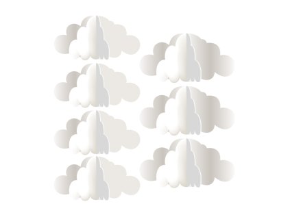 dekornik 3d chmurki m nnk 005 pack