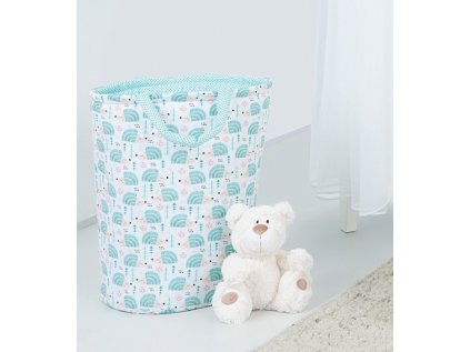 91240 147870 box na hracky oboustranny barva jezek tyrkys mini tecky tyrkys (1)