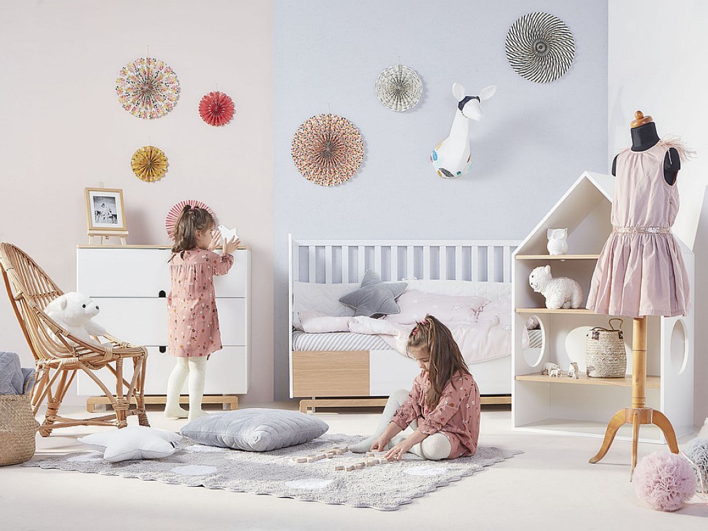 Bellamy Dětská postýlka s šuplíkem Nomi