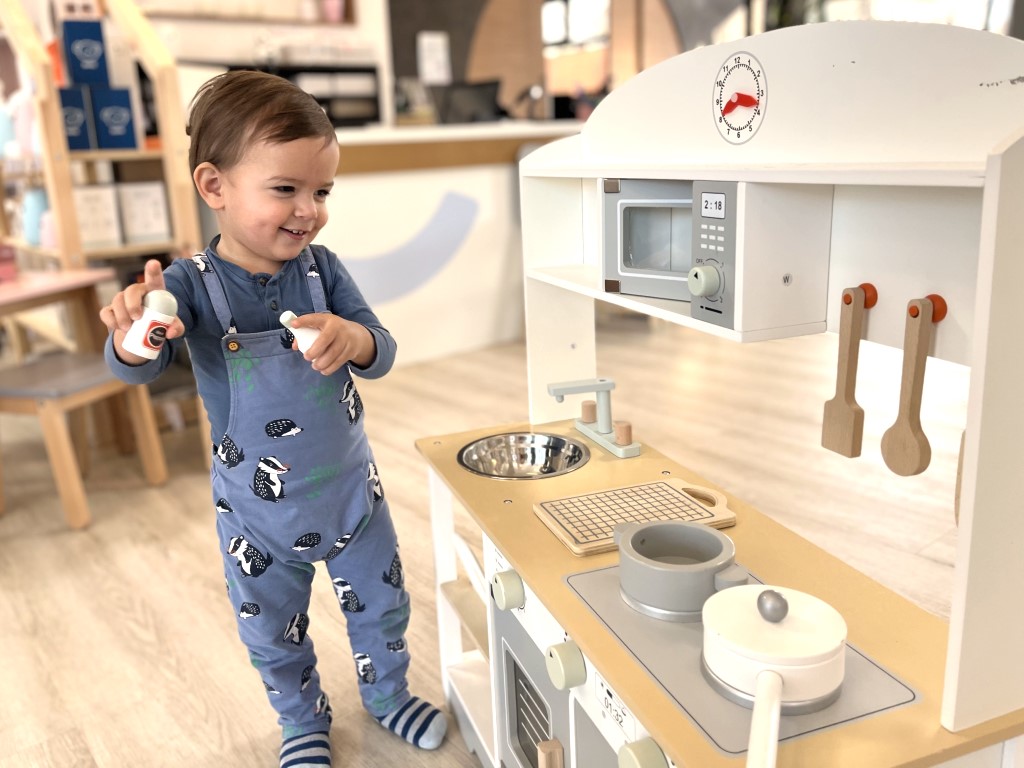 eliNeli Dětská kuchyňka dřevěná (obrázek 9)