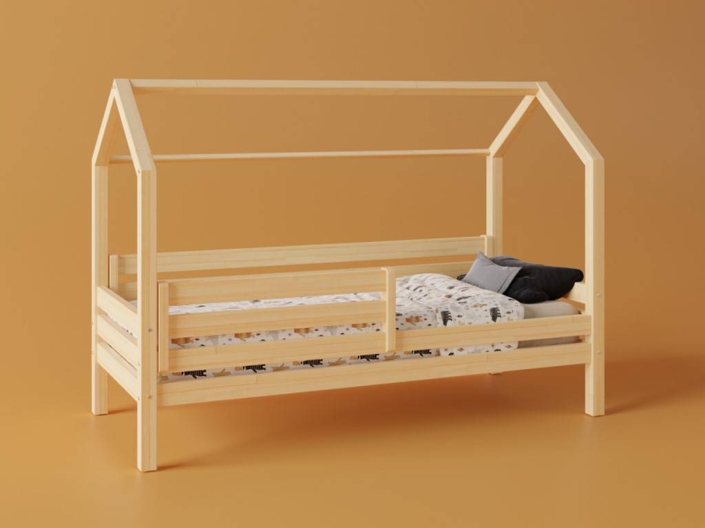 ELIS DESIGN Zábrana k postelím premium barva: Bílá, zábrana: přední