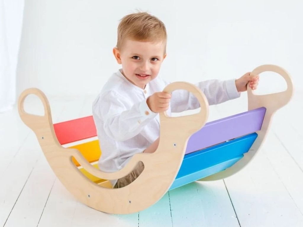 ELIS DESIGN Montessori houpačka 6in1 smile fresh (obrázek 7)