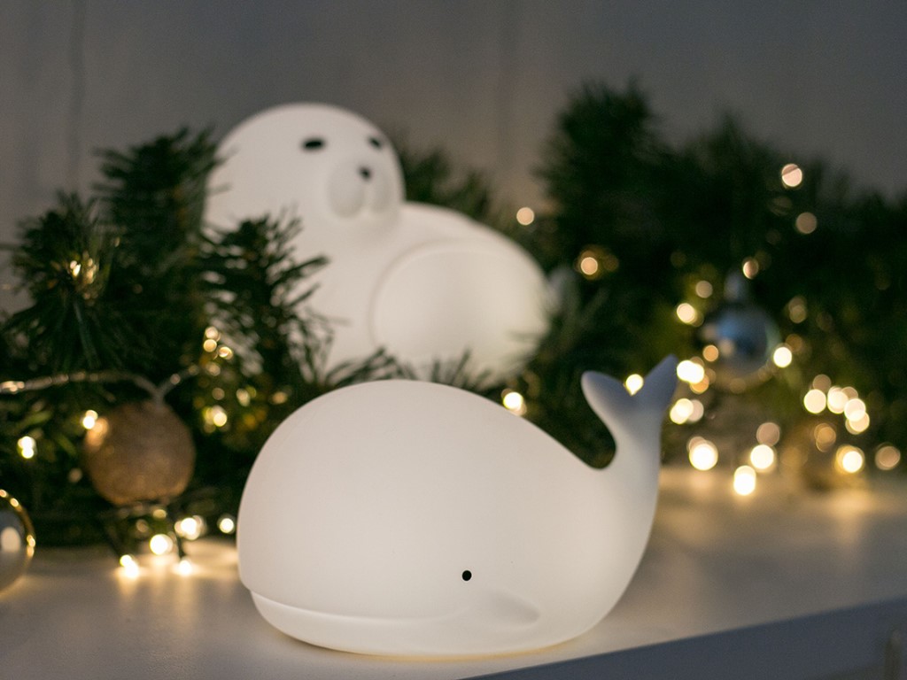 Rabbit & Friends Dotyková lampička velryba s ovládáním (obrázek 6)