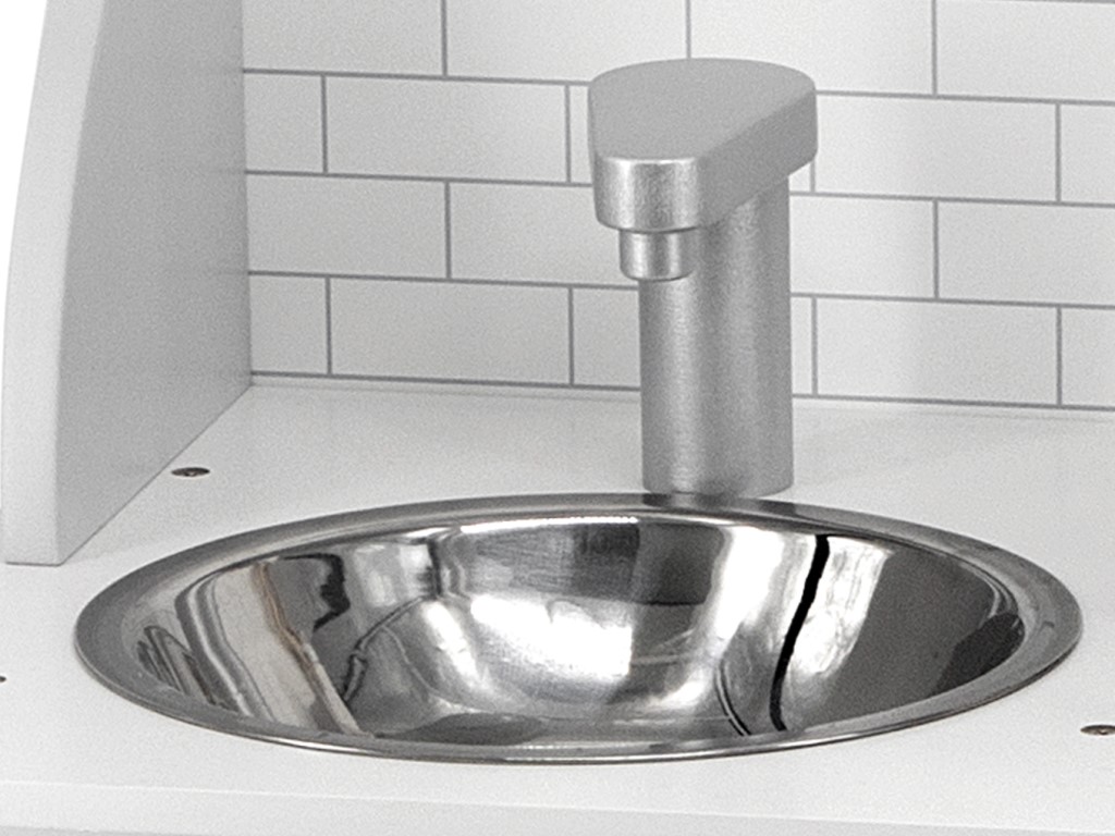 Lamps dřevěná kuchyňka šedá