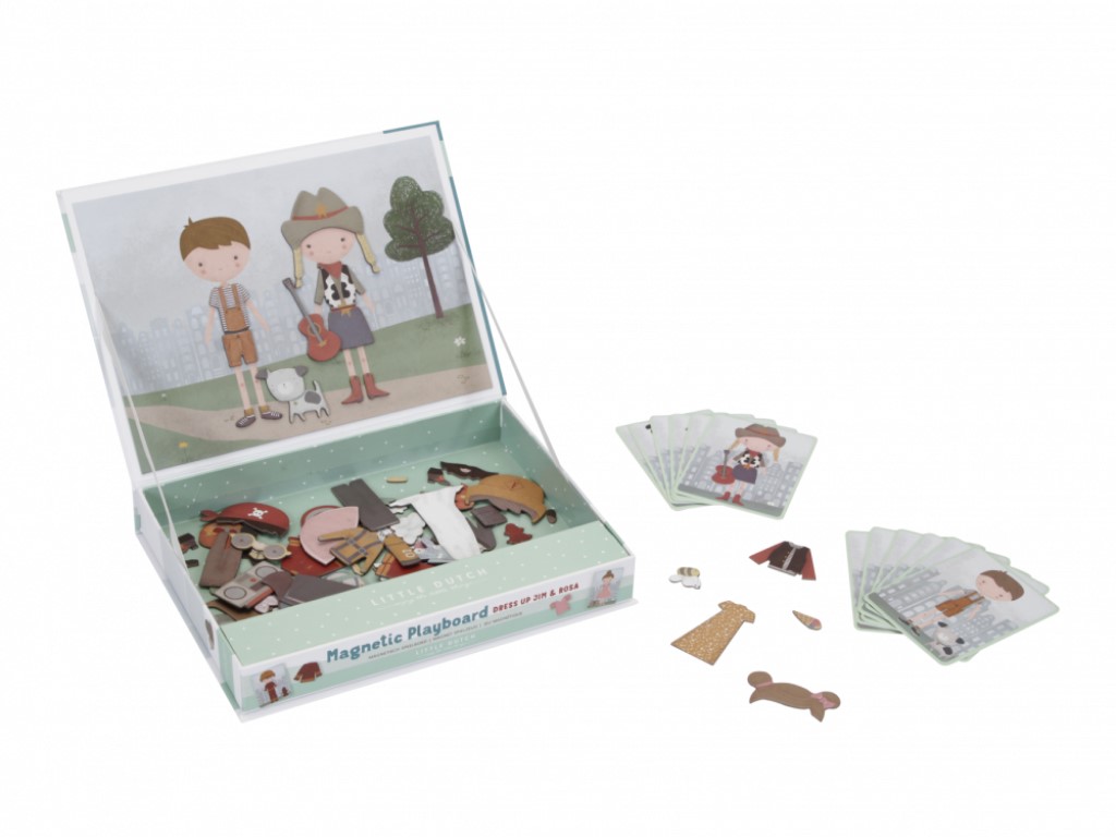 Little Dutch Magnetická hra Rosa a Jim