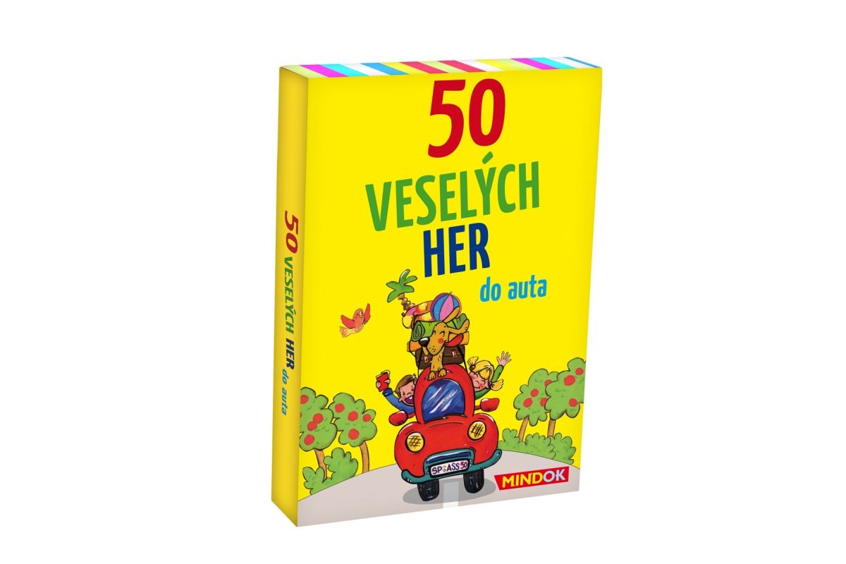 MINDOK 50 veselých her do auta