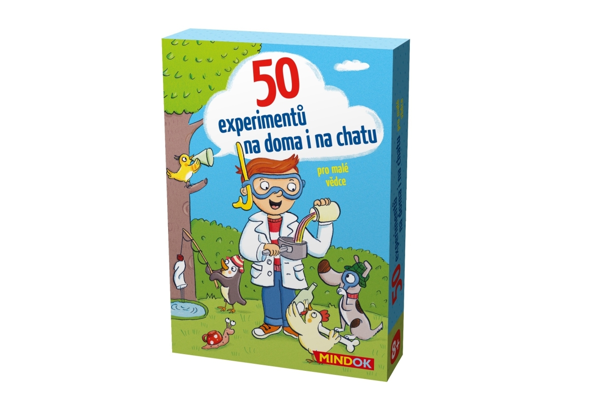 MINDOK 50 experimentů na doma i na chatu