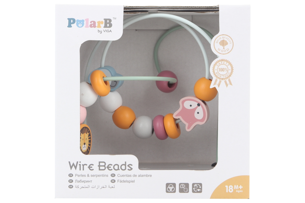 Viga dřevěný labyrint se zvířátky