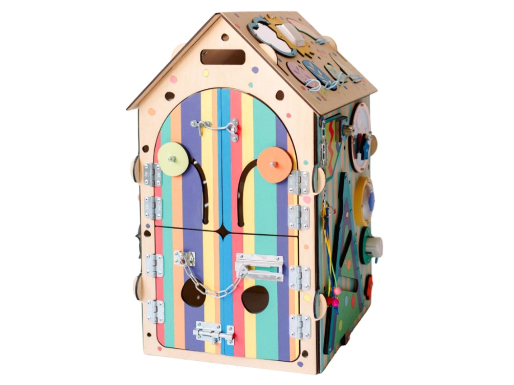 eliNeli Svítící activity board domeček – ZOO