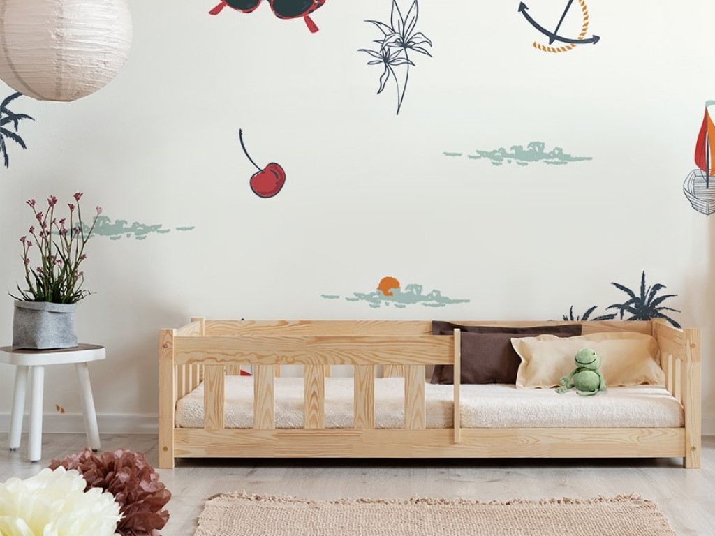 ADEKO Dětská postel s plůtkem rozměr lůžka: 140 x 200 cm