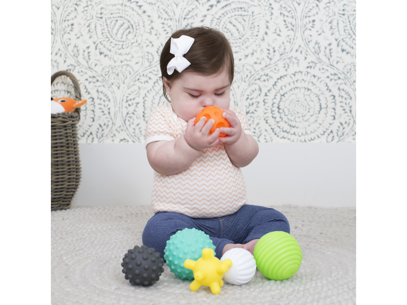 Infantino Míčky s texturami 6 ks