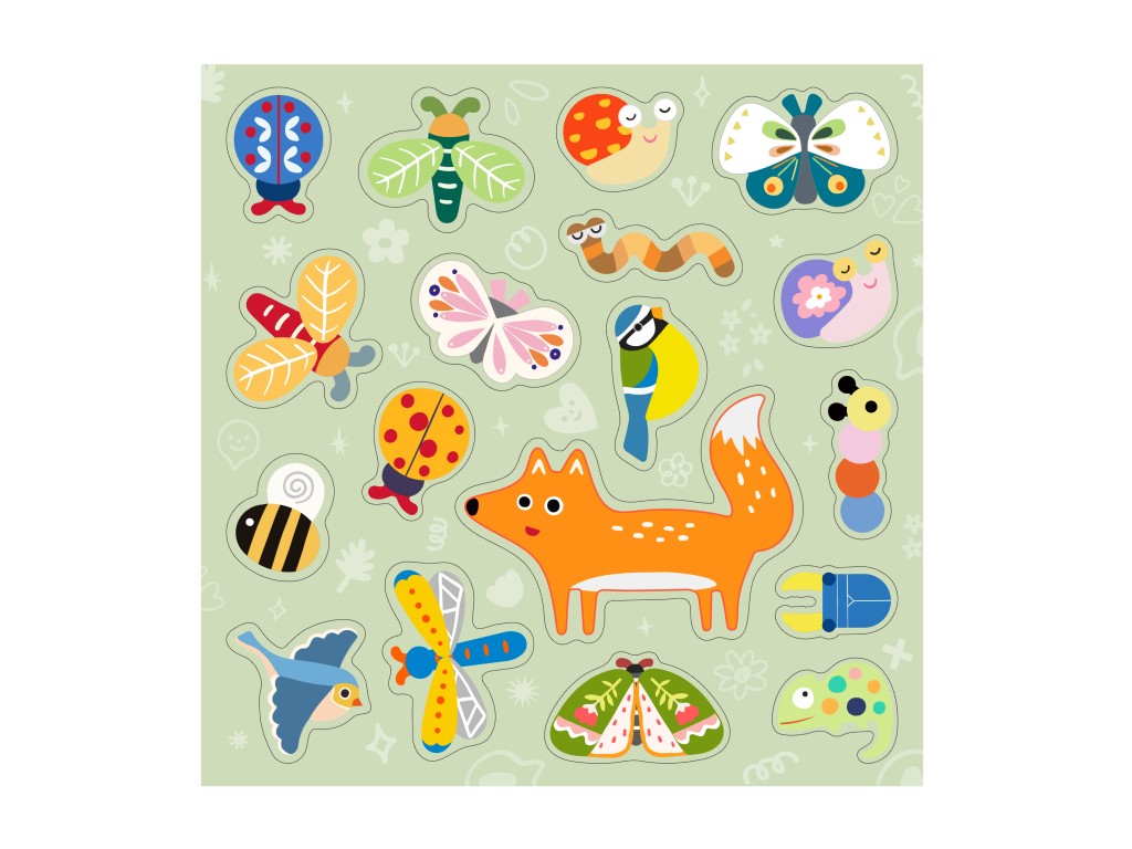 Classic WORLD Magnetická hra (puzzle) – Kouzelná příroda