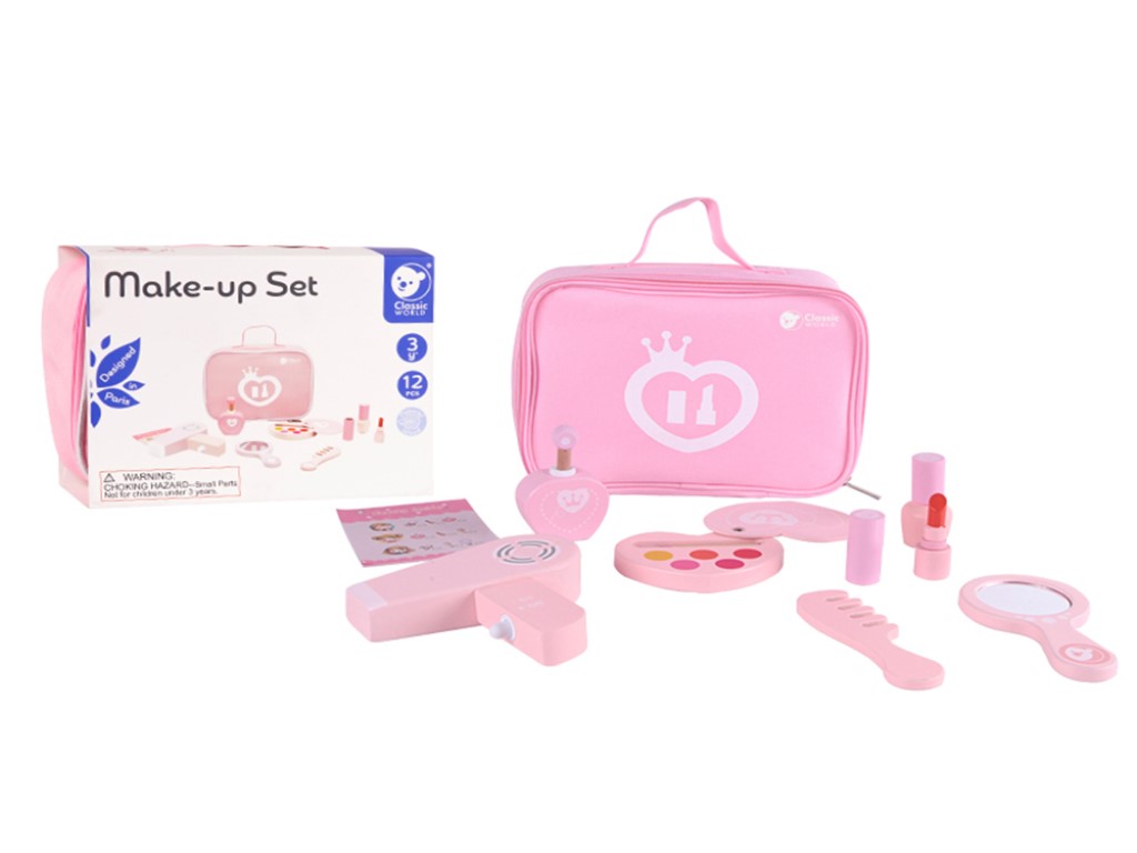 Classic WORLD Dětská kosmetická sada - fén a make-up v brašně (obrázek 7)