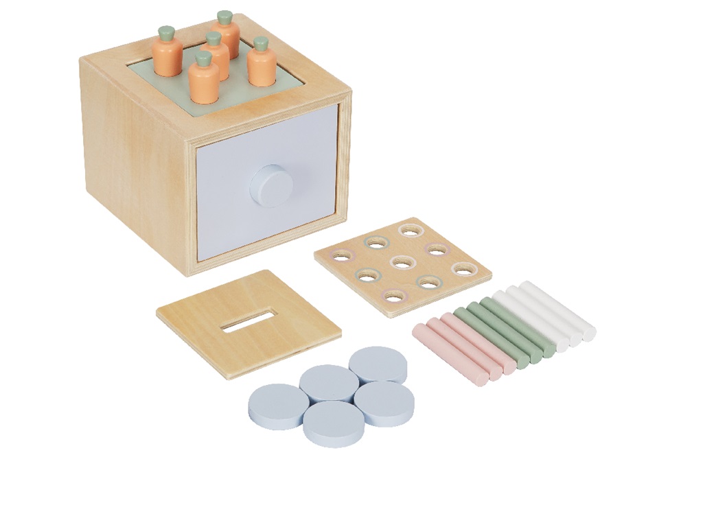 eliNeli Edukační hračka (box) 3v1