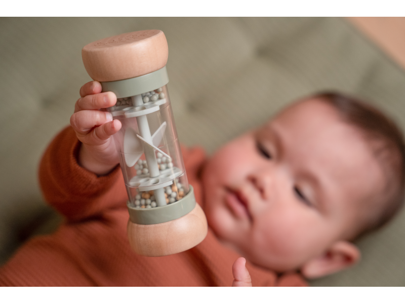 Little Dutch Chrastítko přesýpací hodiny Farma