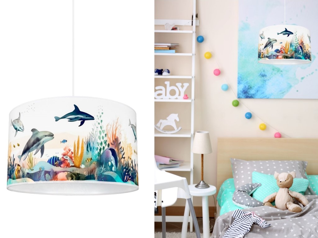 ELIS DESIGN Dětský lustr – Korálový útes