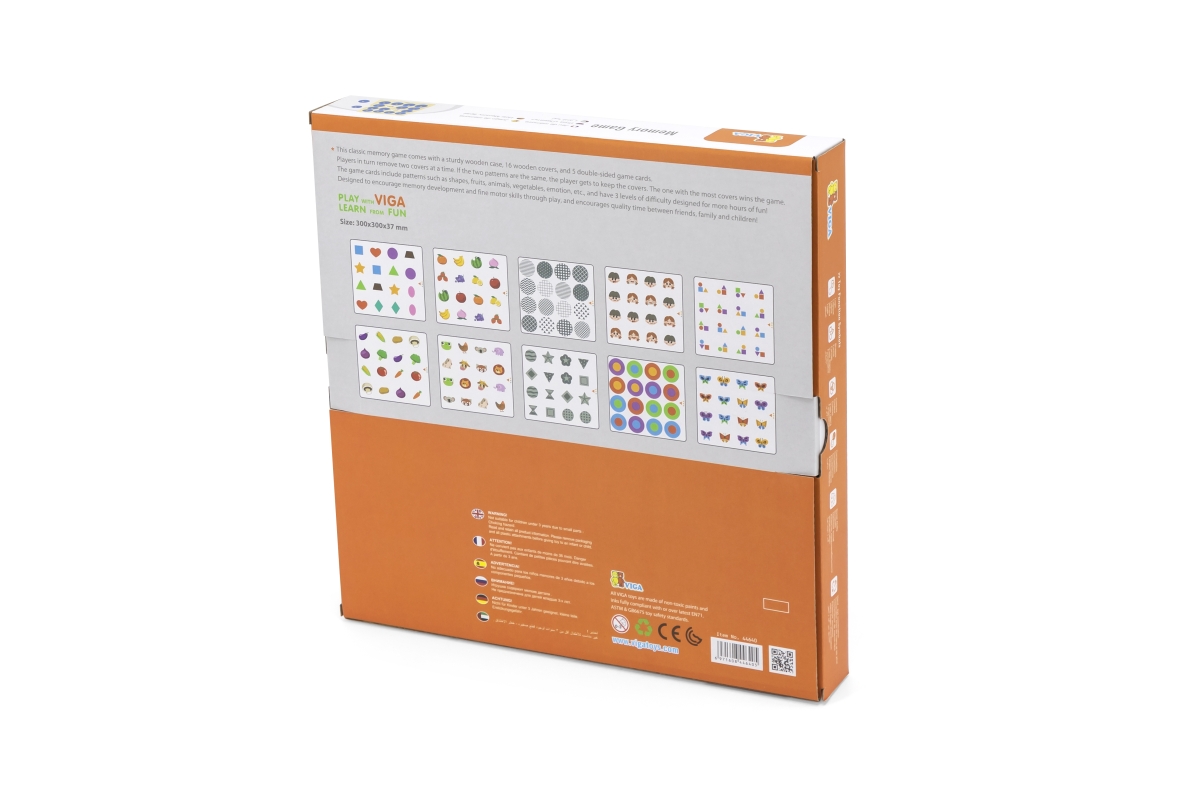 VIGA Dřevěná paměťová hra (obrázek 11)
