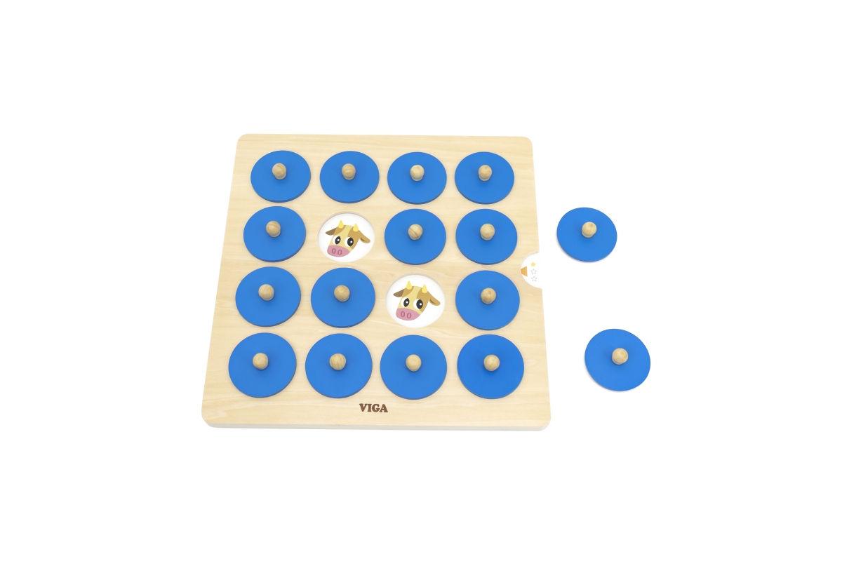 VIGA Dřevěná paměťová hra (obrázek 3)