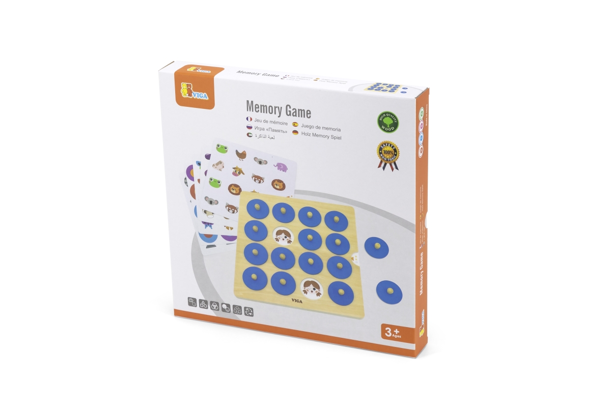 VIGA Dřevěná paměťová hra (obrázek 10)