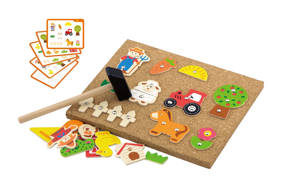 VIGA Dřevěné zatloukání - farma (obrázek 3)