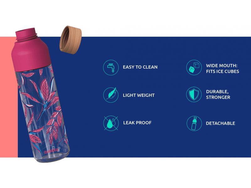 Quokka Plastová láhev Ice Birds 720 ml