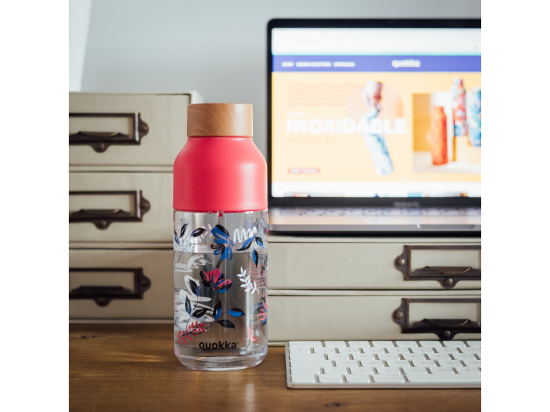 Quokka Plastová láhev Ice Blooms 570 ml