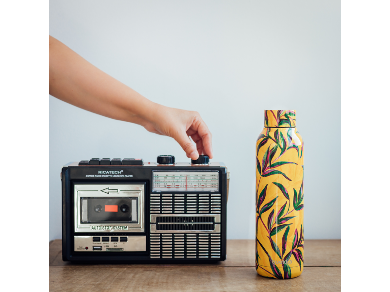 Quokka Nerezová termoláhev Solid Sun Garden 630 ml