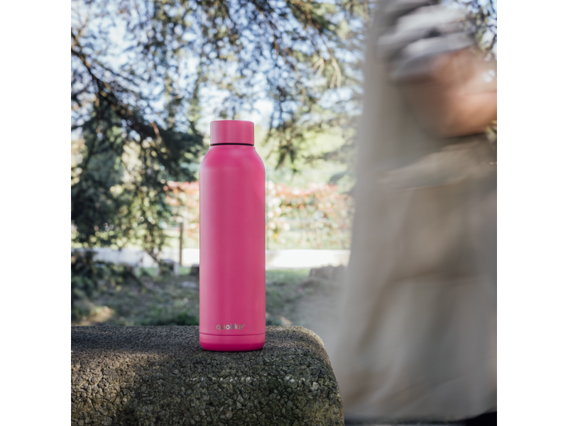 Quokka Nerezová termoláhev Solid Raspberry Pink 630 ml