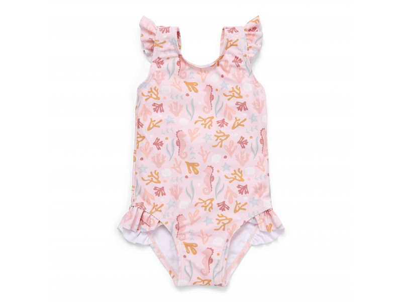 Little Dutch Plavky bez rukávů Ocean Dreams Pink vel. 62/68