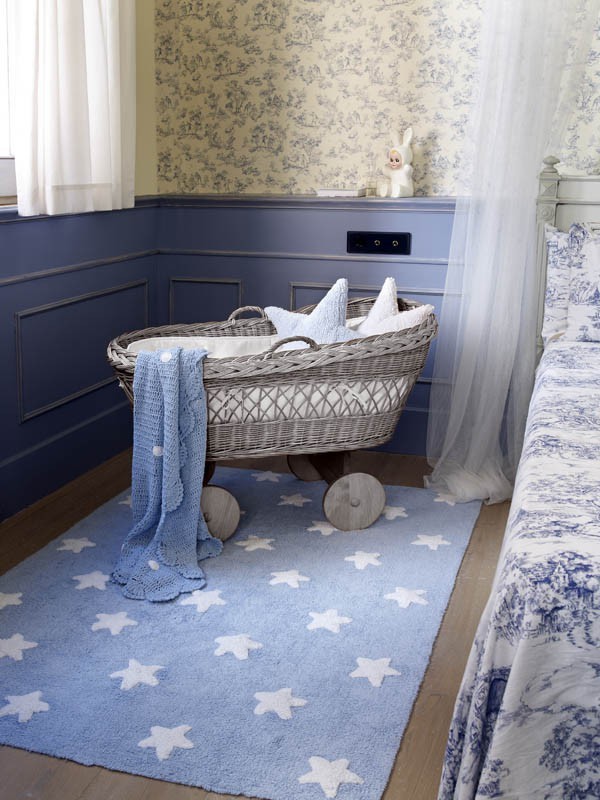 Lorena Canals Kusový koberec – modrá obloha