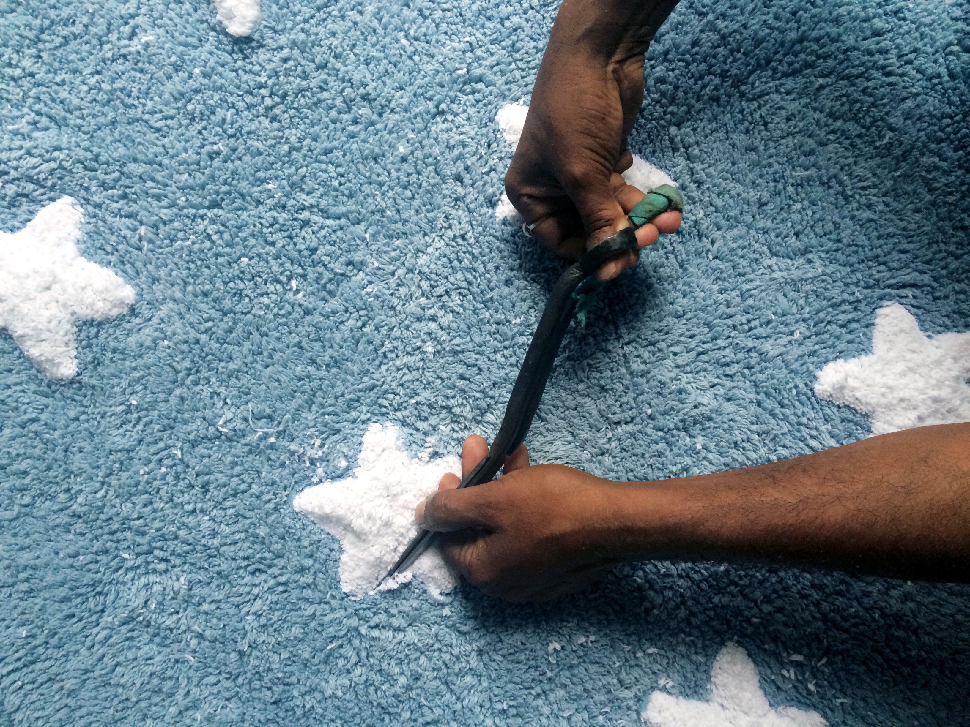 Lorena Canals Kusový koberec – modrá obloha