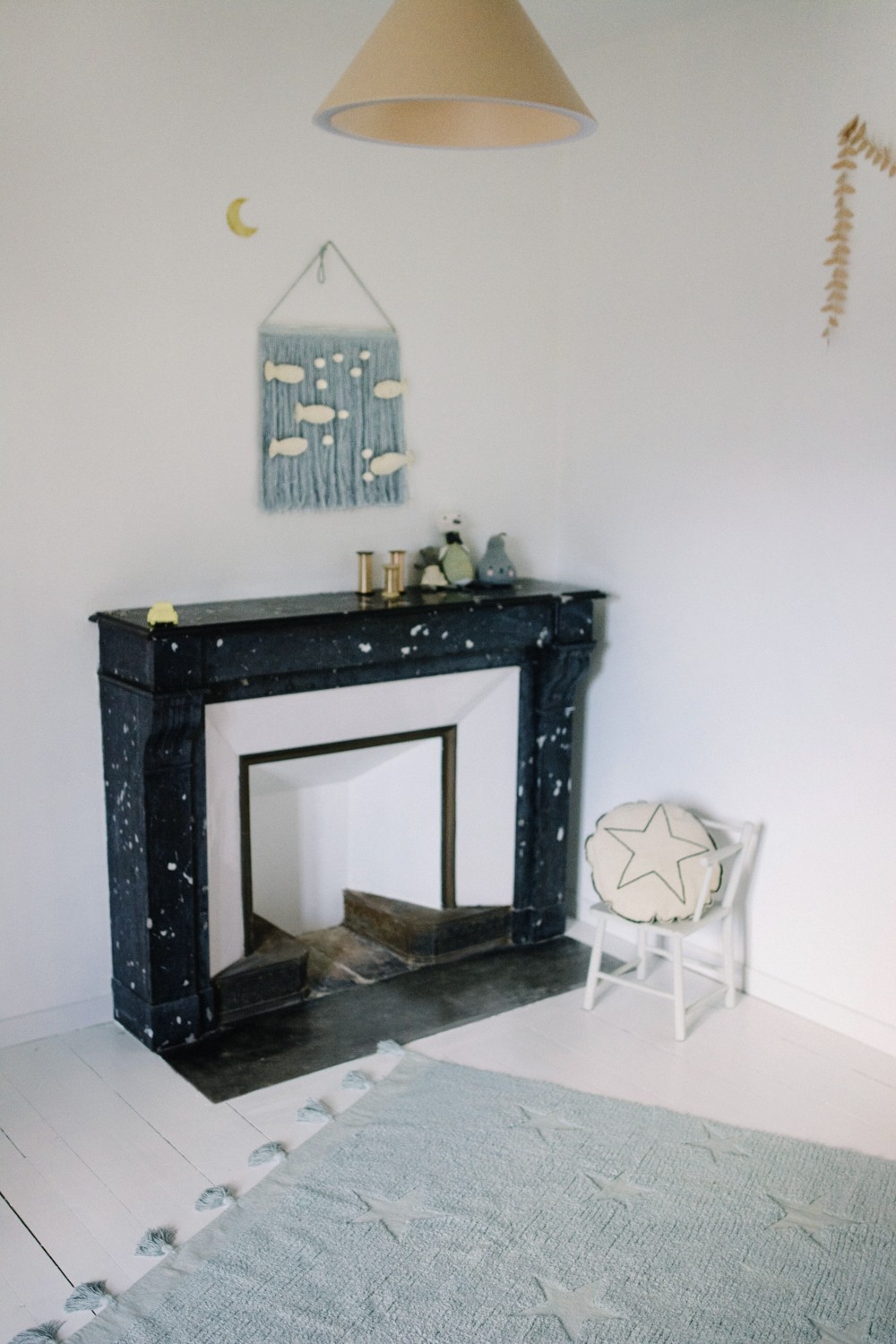 Lorena Canals Koberec Hvězdná obloha – modrý