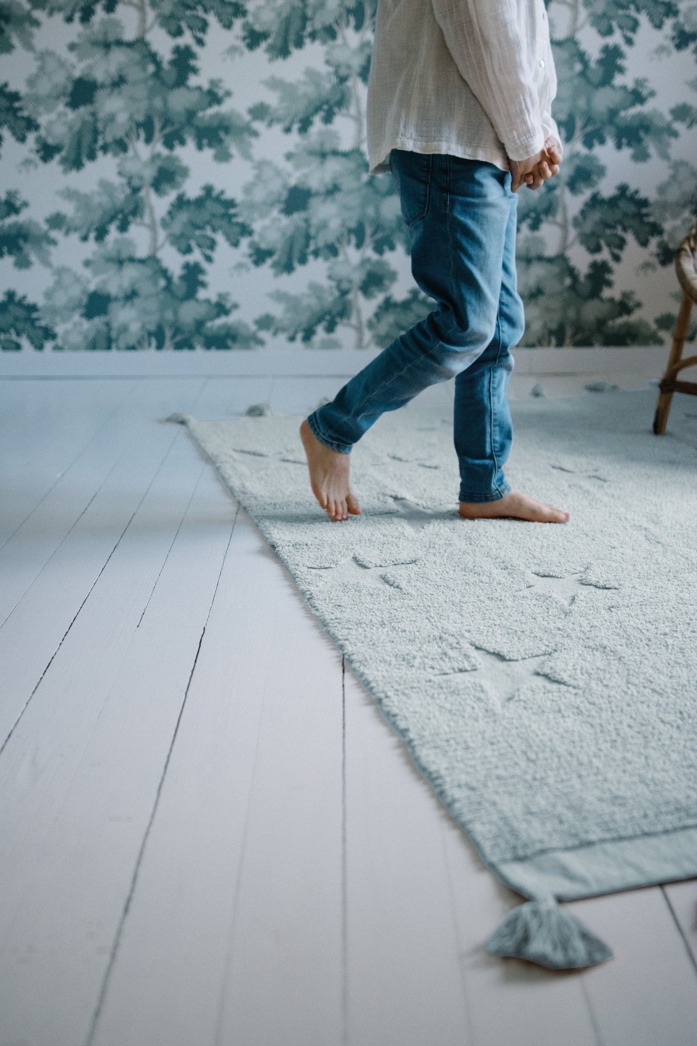 Lorena Canals Koberec Hvězdná obloha – modrý