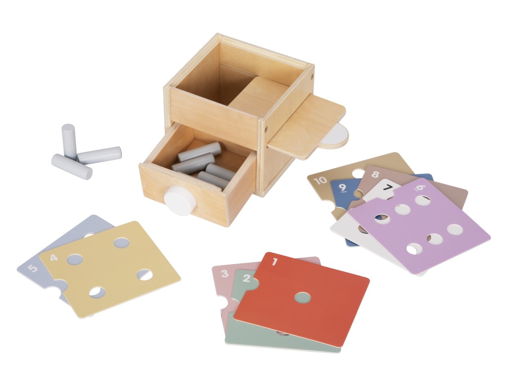 eliNeli Montessori matematický box – vkládačka