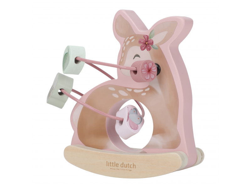 Little Dutch Srnka se spirálou dřevěná Fairy Garden