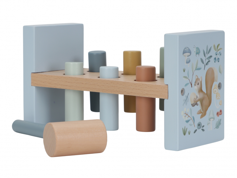 Little Dutch Zatloukačka dřevěná Forest Friends