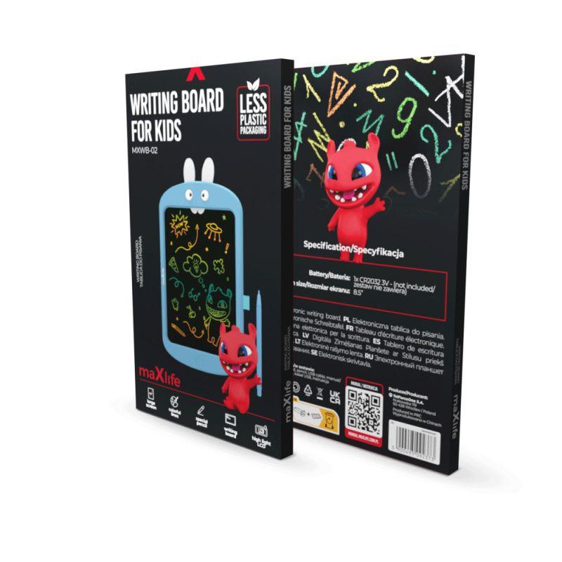 Dětská psací deska Maxlife MXWB-02 modrá (obrázek 6)