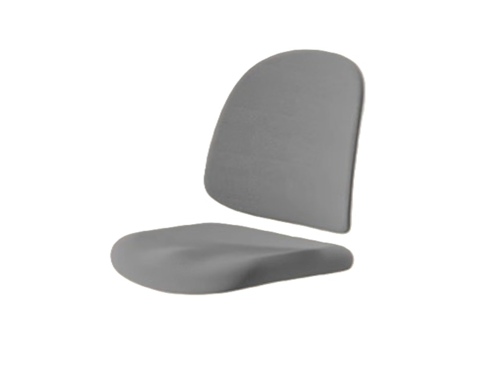 eliNeli Potah na dětskou židli Ella k psacímu stolu - šedý