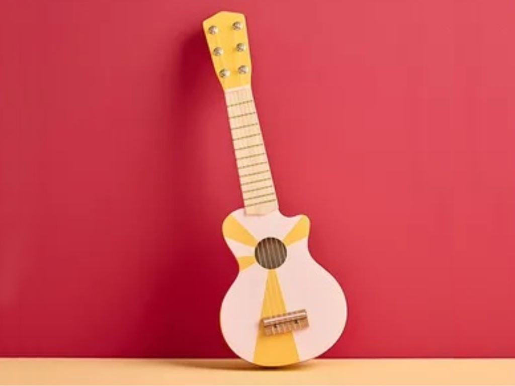Kids Concept Guitar žluto bílá
