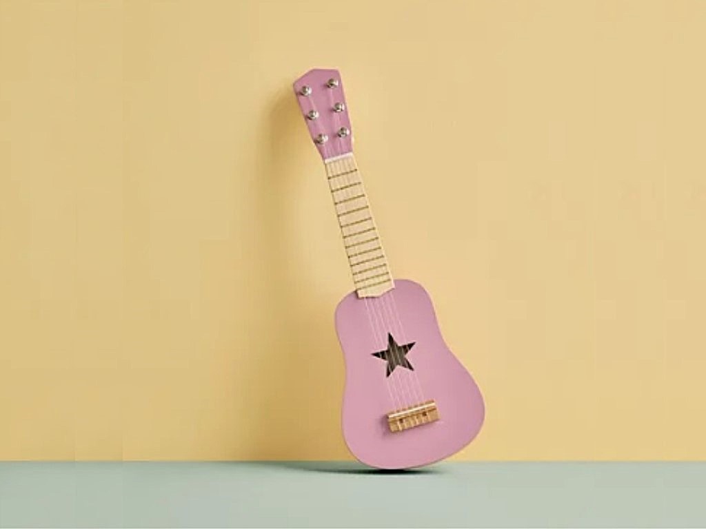 Kid’s Concept Dětská kytara tmavě růžová