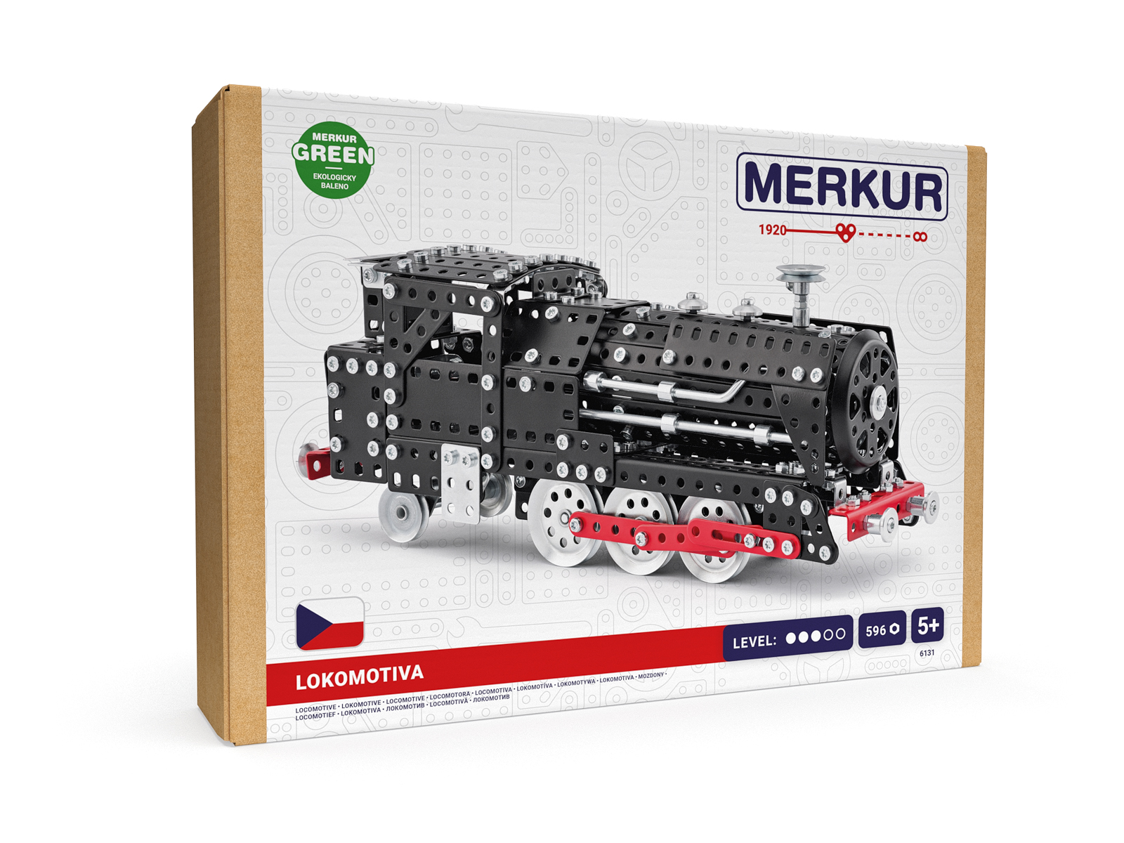Merkur - stavebnice Merkur - Lokomotiva