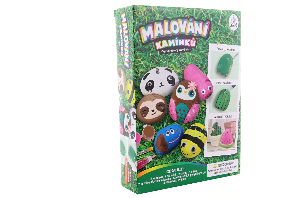 LAMPS Malování kamínků zvířátka
